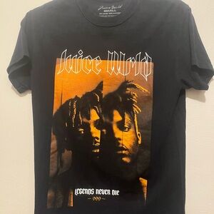 Juice Wrld 999 Legends Never Die T-Shirt Official Merch Small 100% Cotton Black